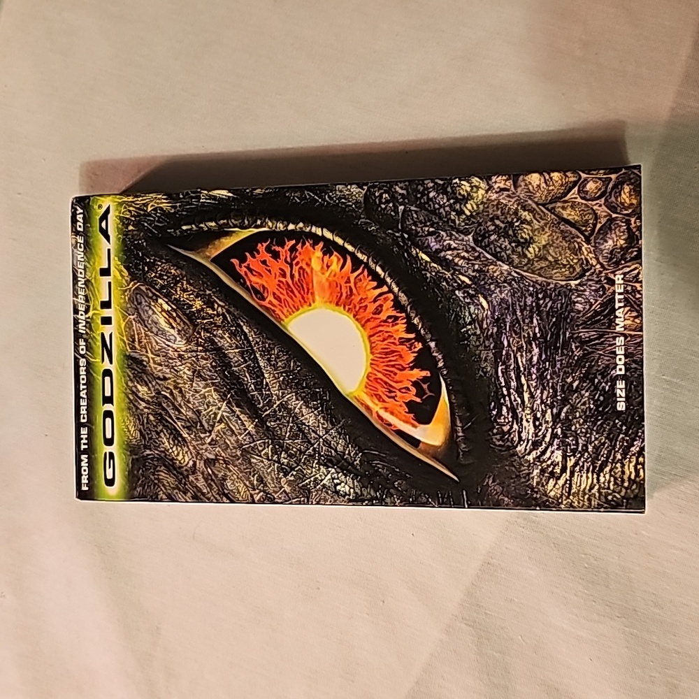Godzilla vhs tape movie